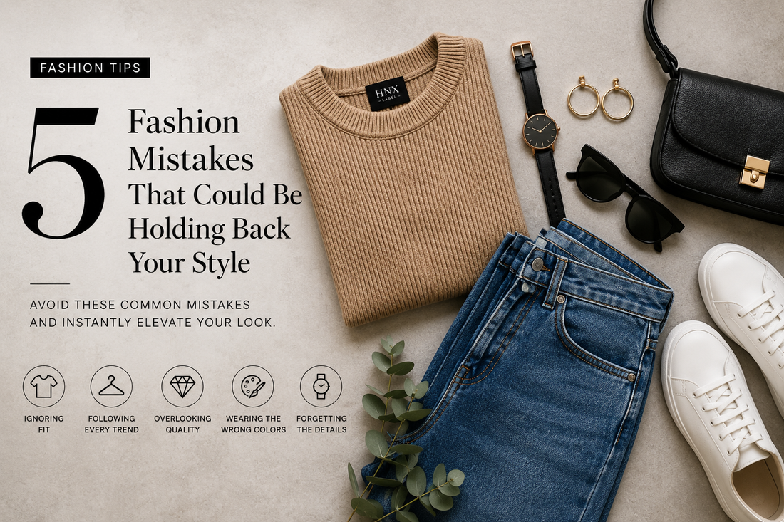 5 Fashion Mistakes That Could Be Holding Back Your Style